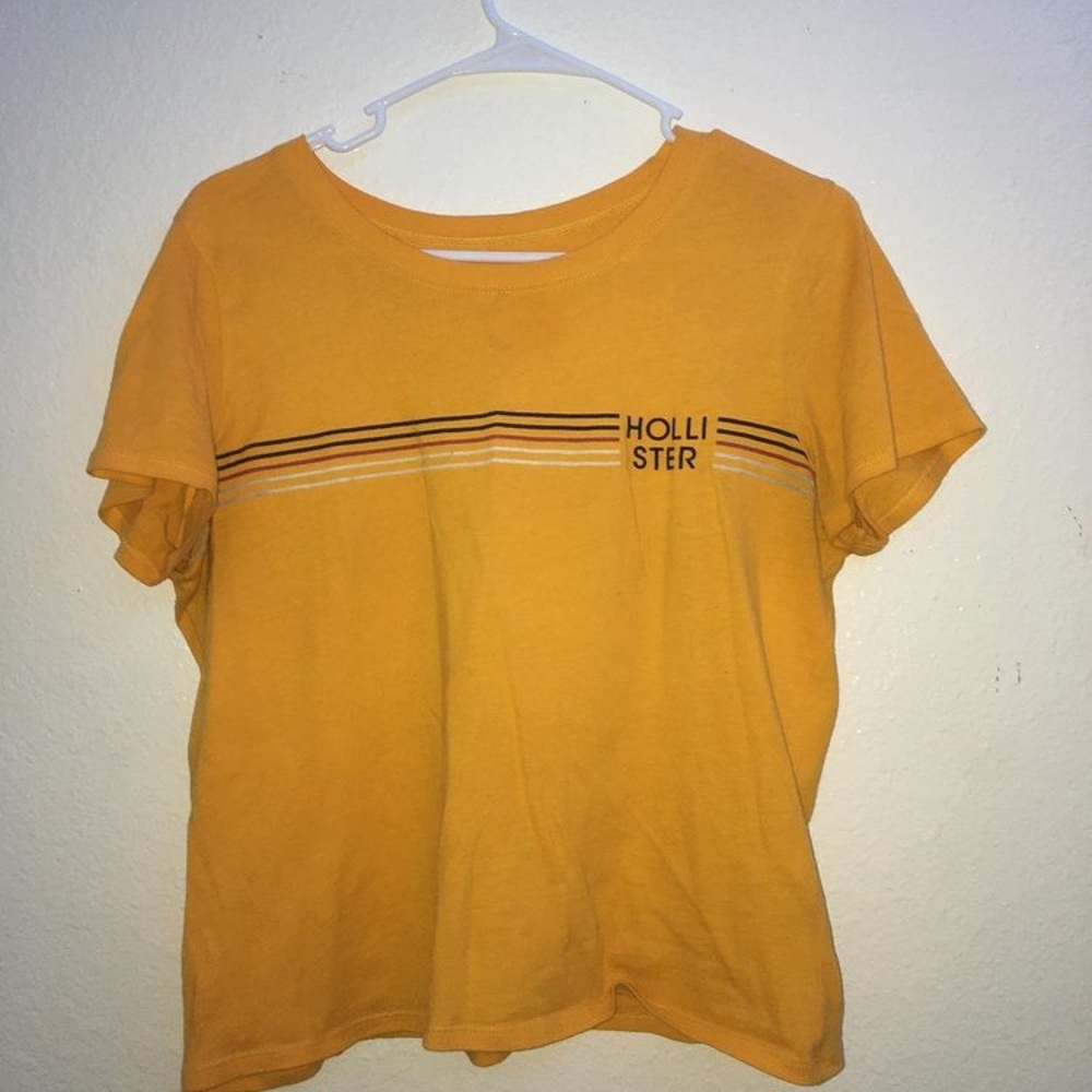 Yellow Hollister Slim Tee